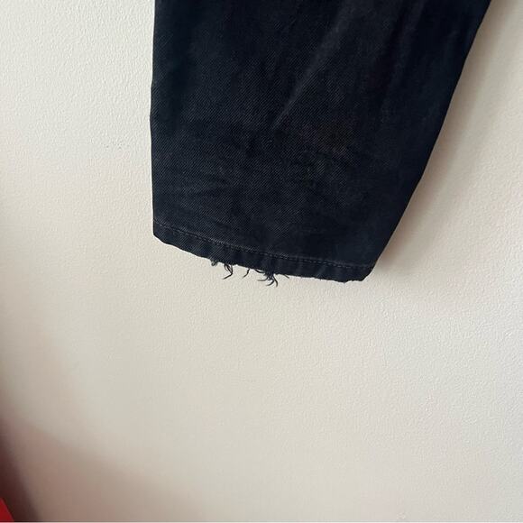 One Teaspoon Awesome Baggies Patch Distressed Jeans in Black Van - Picture 8 of 9